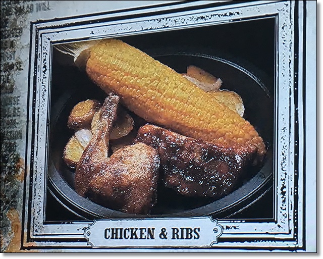 ロティサリー・スモークチキン&ポークリブ