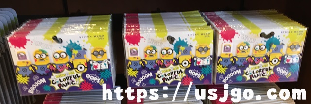 USJ　ミニオン　ふせん