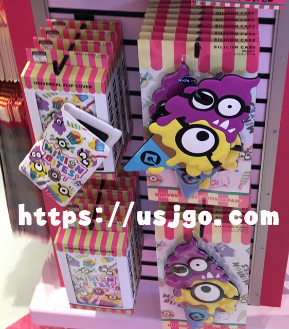 USJ　ミニオン　スマートフォンシリコンケース