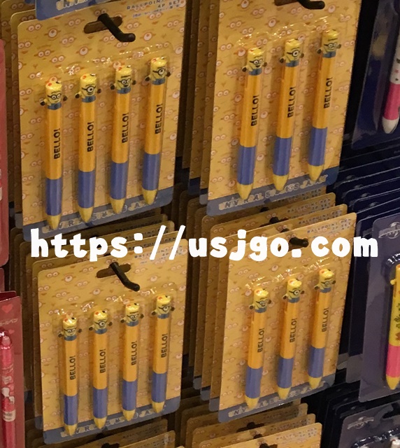 USJ　ミニオン　ボールペン　セット