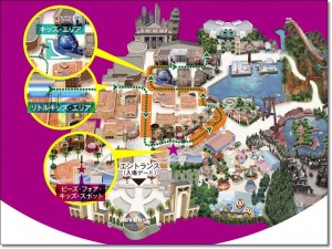 USJ　パレードデカーニバル2015　開催場所