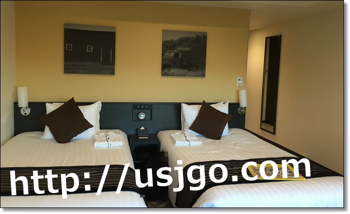 ＵＳＪ　ザパークフロントホテル　客室