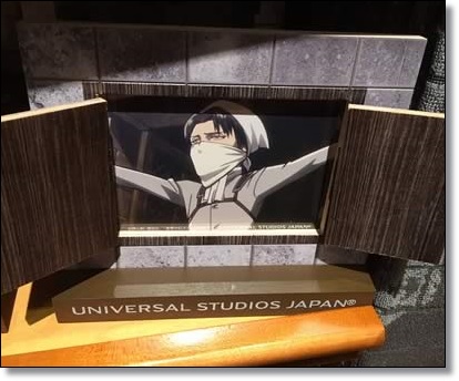 USJ 進撃の巨人 兵長フォトフレーム