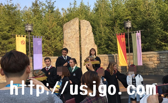 USJ　ハリーポッター　ワンドスタディ　場所