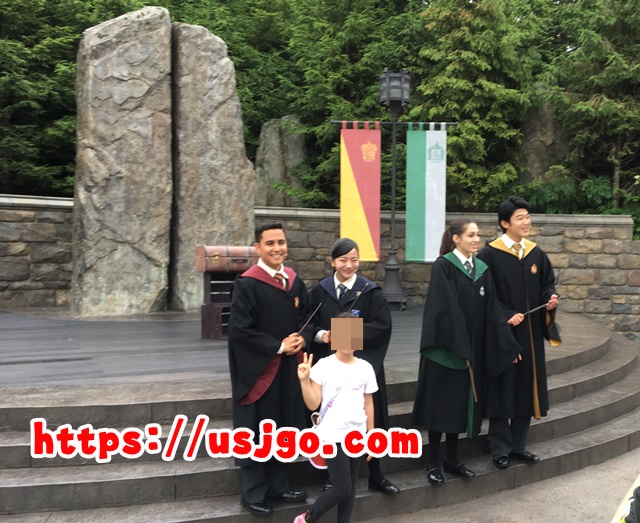 USJ　ハリーポッター　ワンドスタディ　ショー