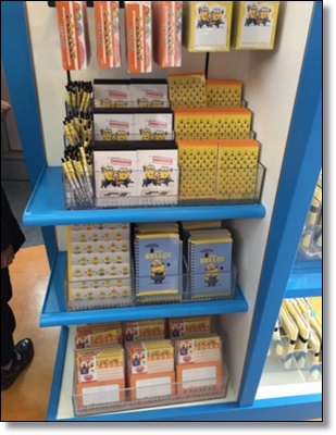 USJ ミニオン メモ