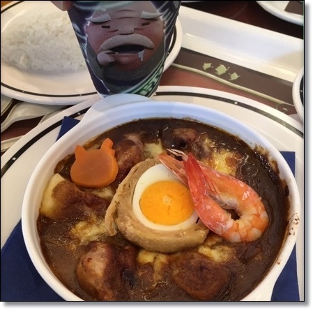 USJ 妖怪ウォッチ カレーハウスナマステの本格カレーセット 