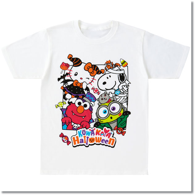 こわかわハロウィーンTシャツ