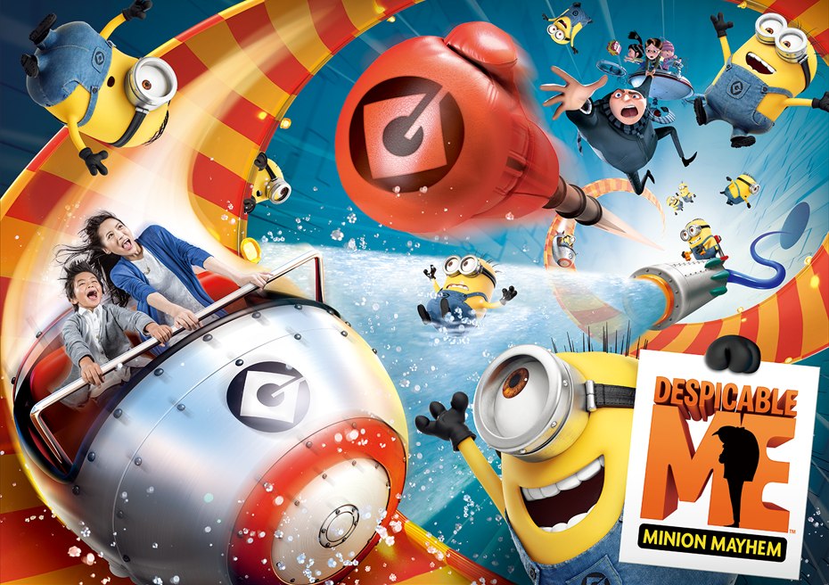 USJ ミニオン・ハチャメチャライド