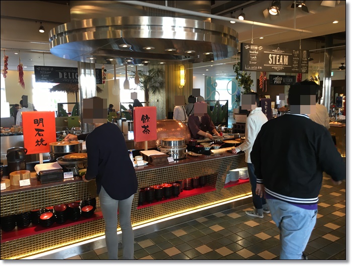 USJ ホテルユニバーサルポート リコリコ レストラン 朝食バイキング