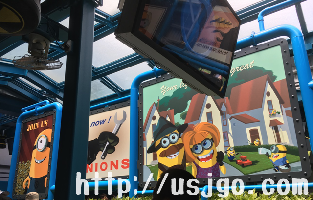 usj　ミニオンハチャメチャライド　待ち列