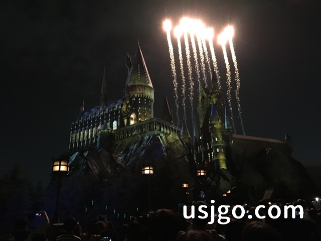 USJ　ハリーポッター　ナイトショー
