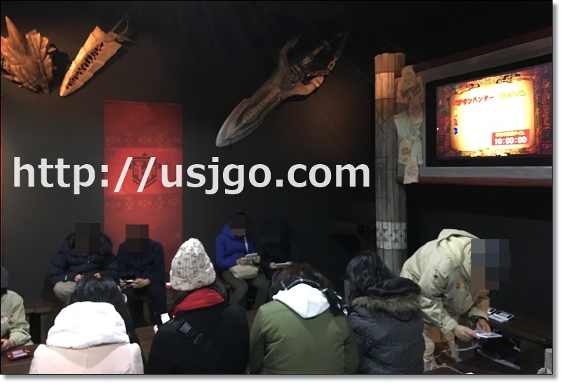 USJ　モンスターハンター2017　ダウンロードコーナー