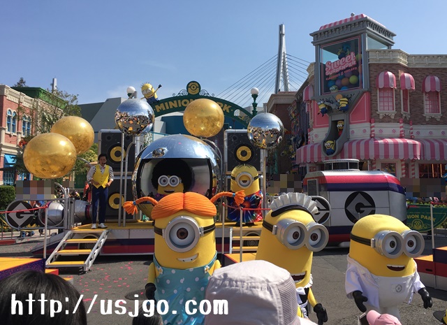 usjミニオンハチャメチャタイム