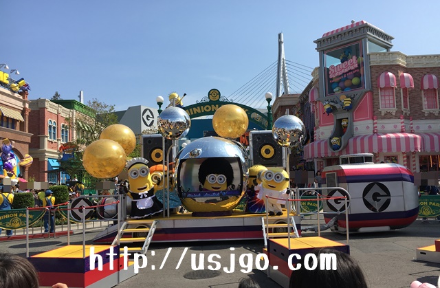 usj　ミニオンハチャメチャタイム