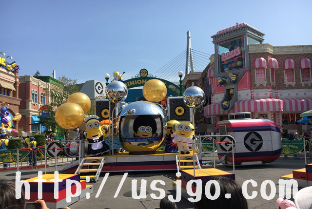 usj　ミニオンハチャメチャタイム　ミニオン紹介