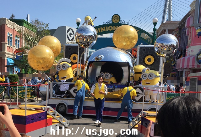 usjミニオンハチャメチャタイム