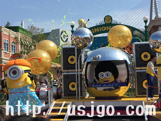 usj　ミニオンハチャメチャタイム　クライマックス