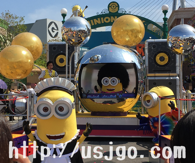 usj　ミニオンハチャメチャタイム