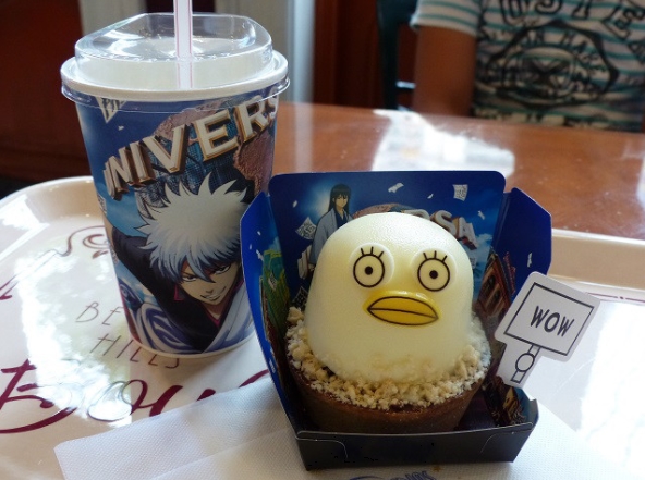 USJ　銀魂　フード　エリザベスのケーキセット