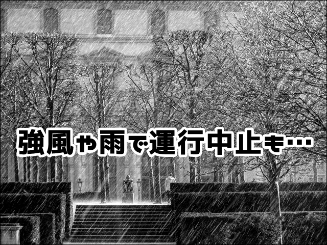 ハリドリ 運行中止