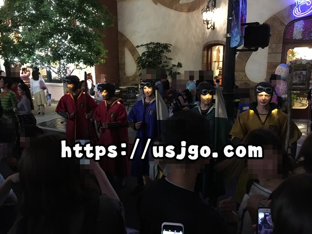 USJ スペクタクルナイトパレード スペシャルグリーティング ハリーポッターのダンサー