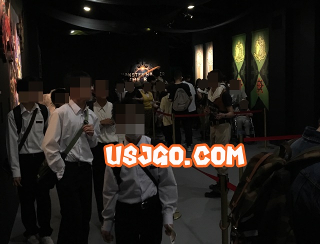 USJ モンスターハンターザリアル2018 タイムアタック 混雑