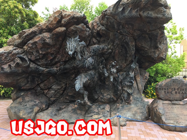 モンハンザリアル2018 リオレウス溶岩立像