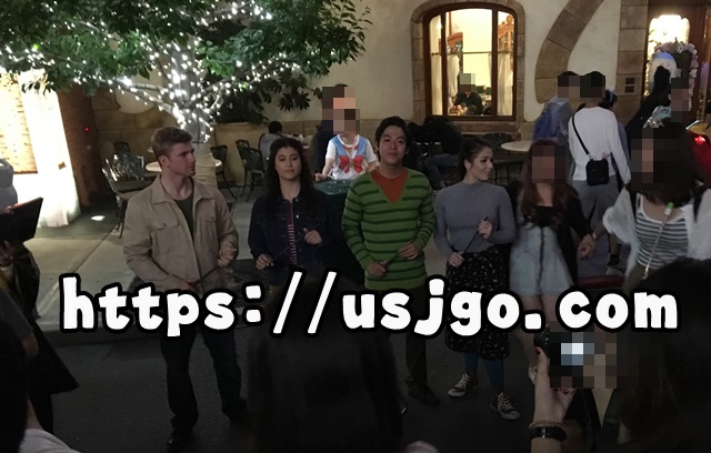 スペクタクルナイトパレード スペシャルグリーティング ハリーポッター ダンサー