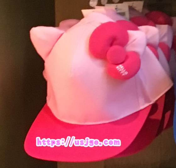 USJ　ハローキティ　キャップ