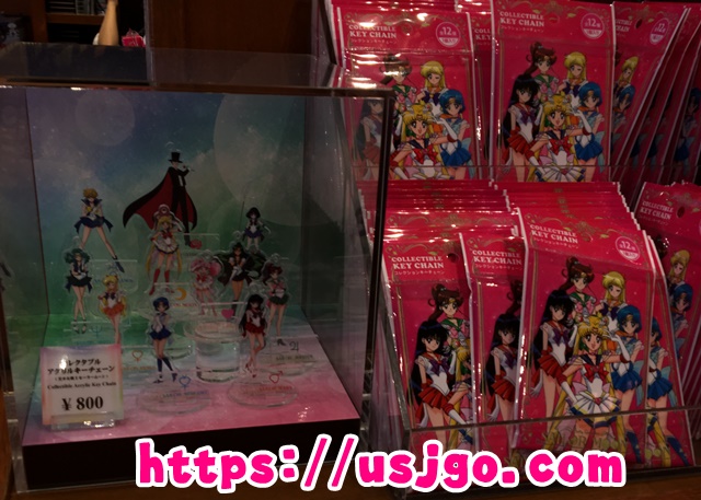 USJ セーラームーン コレクタブル アクリルキーチェーン