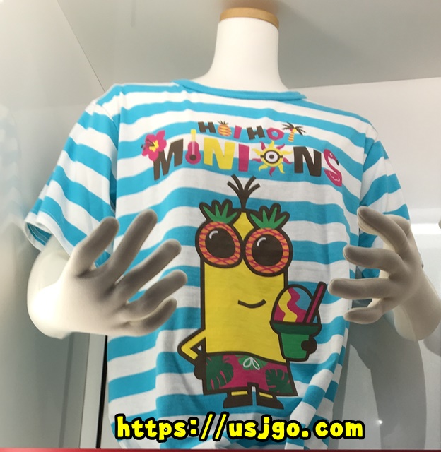 USJ　ミニオン　ハワイアン　Ｔシャツ