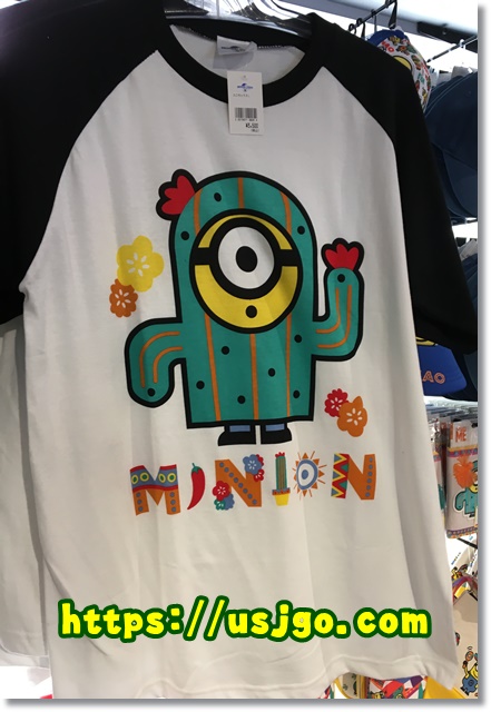 USJ　ミニオン　サボテン　Ｔシャツ