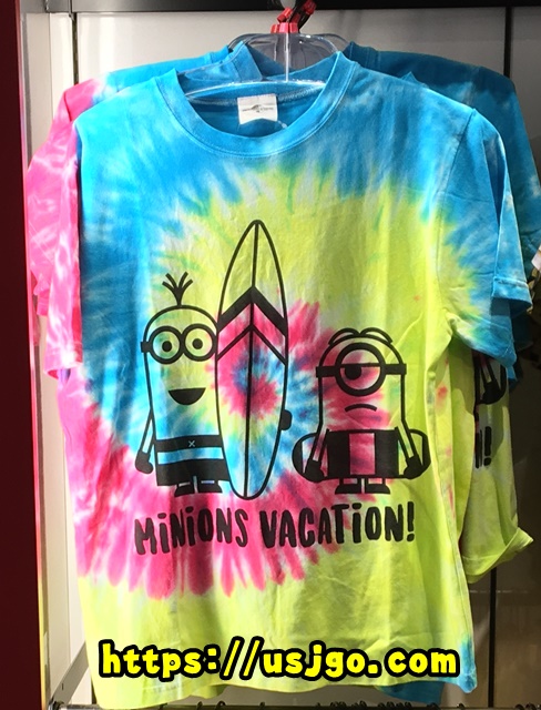 USJ　ミニオンズ　バケーションＴシャツ