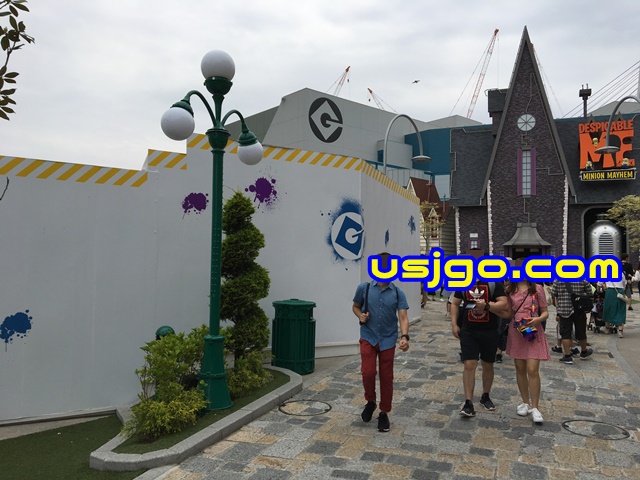 USJ　ミニオンハチャメチャアイス　場所