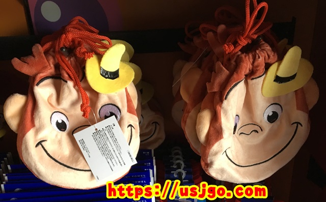 USJ おさるのジョージ 巾着