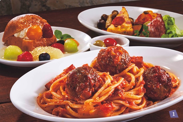 ミートボールスパゲティ
