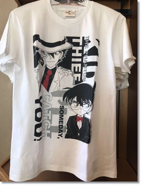 USJ コナン&怪盗キッド白Tシャツ