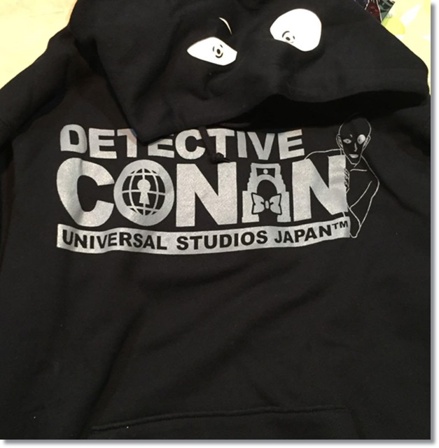 USJ コナン 犯人 パーカー