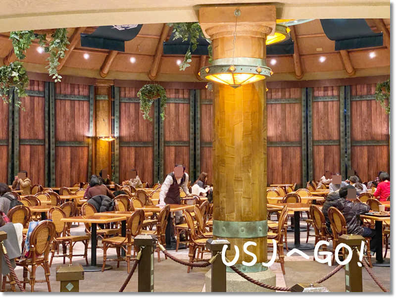 進撃の巨人レストラン 調査兵団レストラン 店内