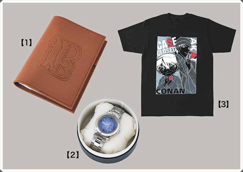 USJコナン2020手帳 腕時計 Tシャツ 画像
