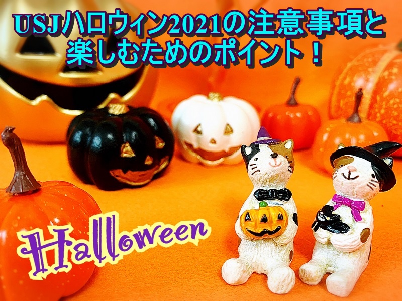 USJハロウィン2021の注意事項と楽しむためのポイント!
