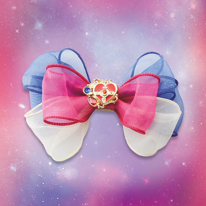 リボンヘアクリップ