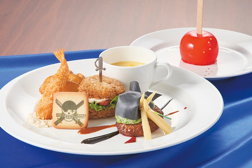 ゾロの「三刀流 焼鬼斬り」キッズプレート