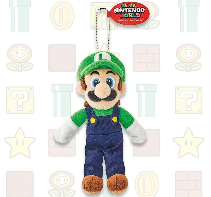 ルイージぬいぐるみキーチェーン