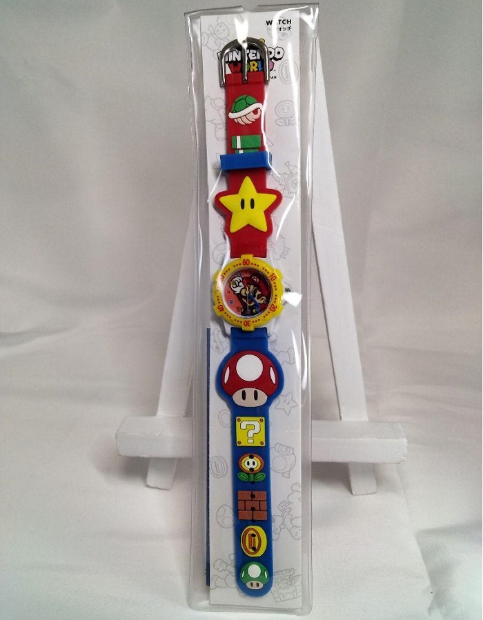 マリオスーパーアイテムラバーウォッチ