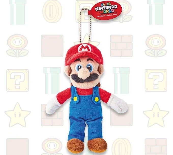 マリオぬいぐるみキーチェーン