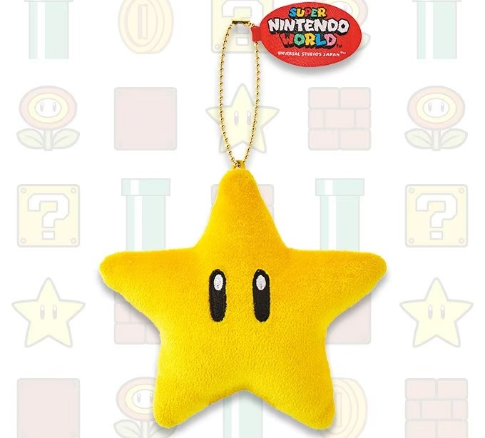 スーパースターぬいぐるみキーチェーン