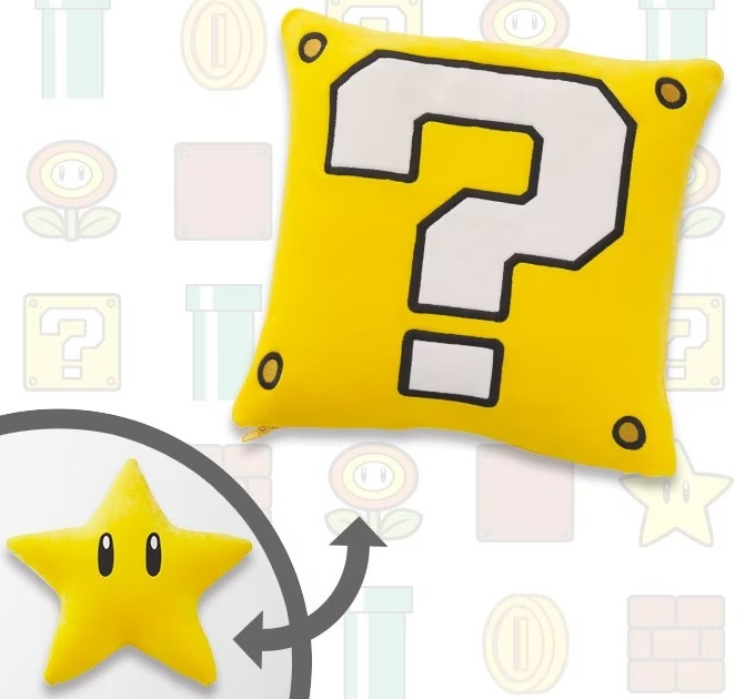 ハテナブロック&スタークッション