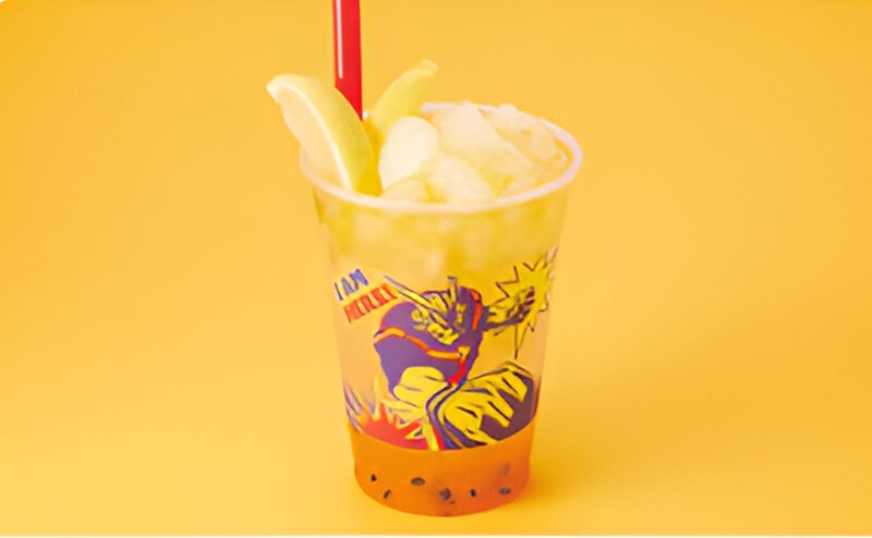 オールマイトのデトロイト・スマッシュ‼レモン＆パッションフルーツソーダ